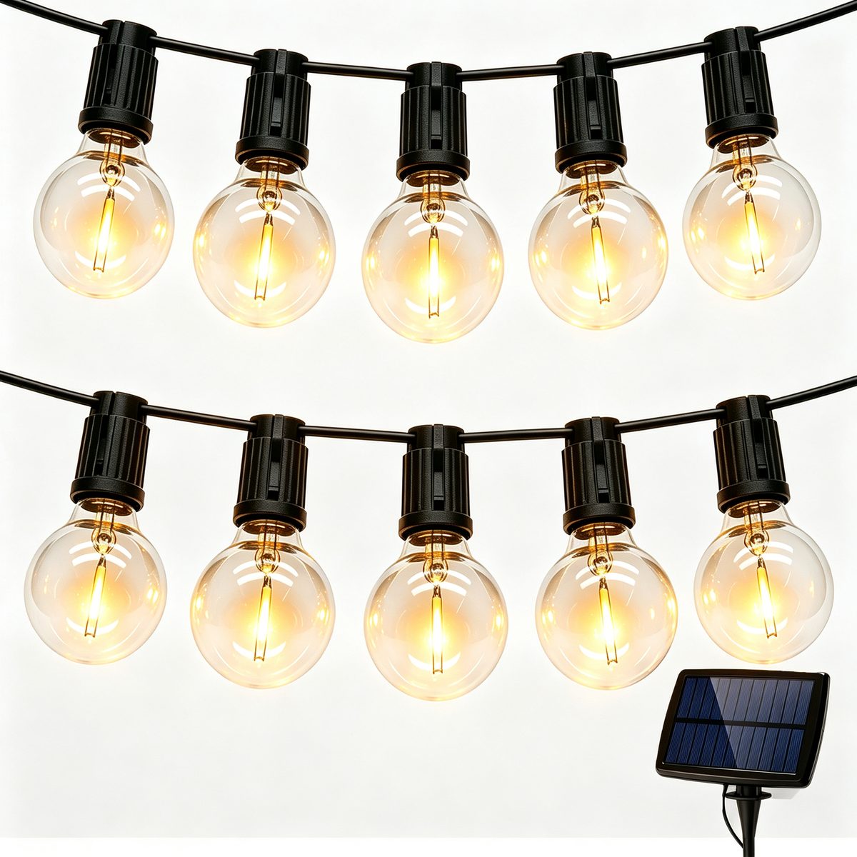 ZOVELYN Solar String Lights