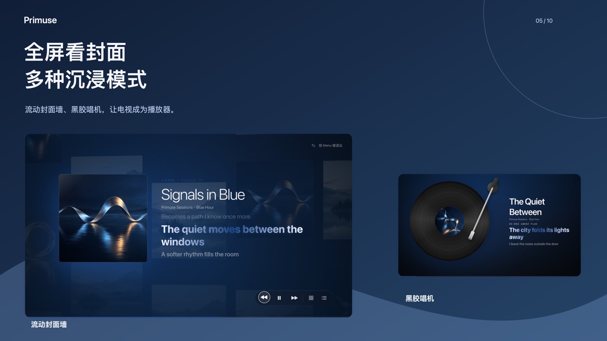 Apple TV 沉浸播放