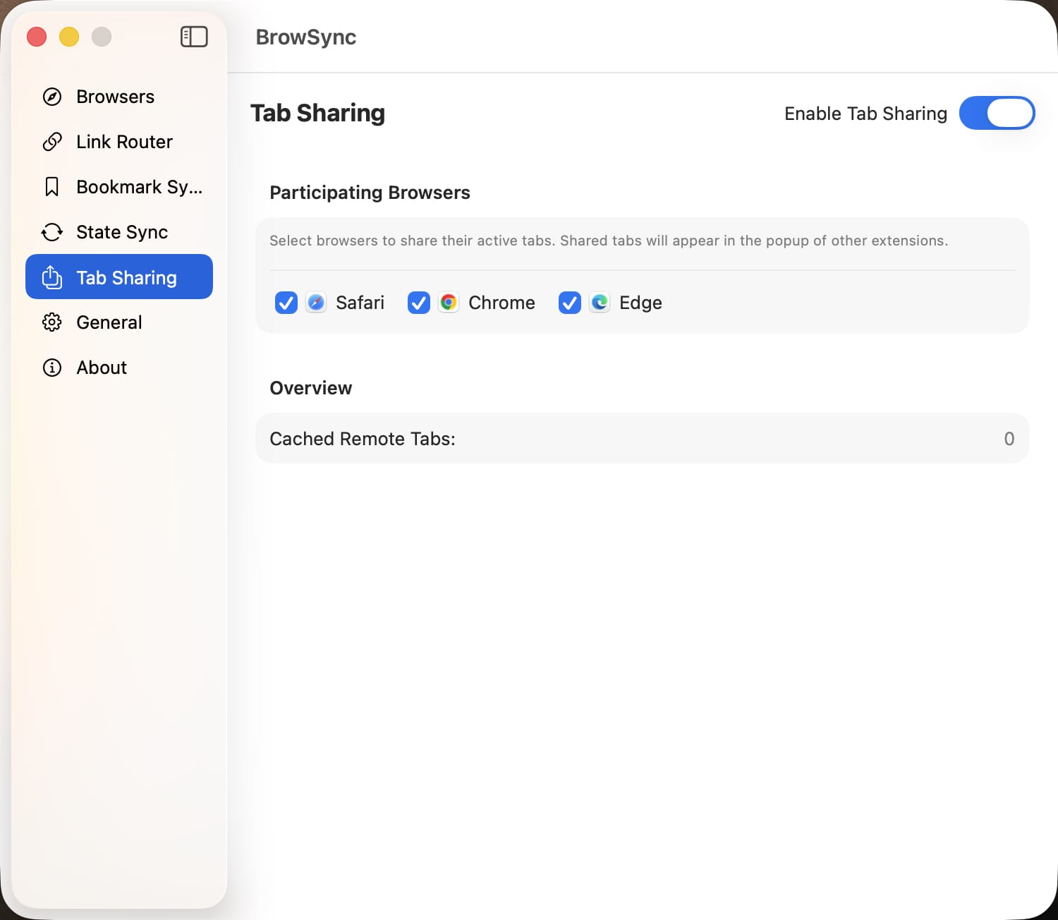BrowSync screenshot 4