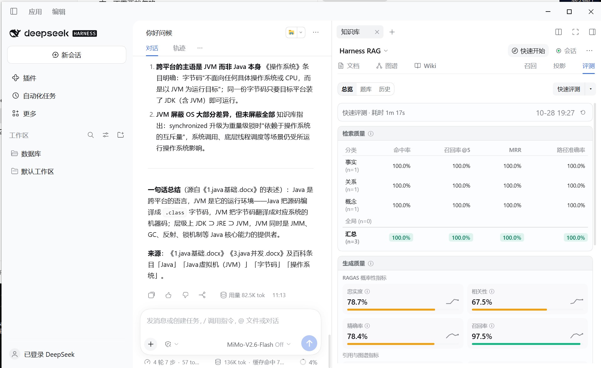 评测页指标总览与趋势