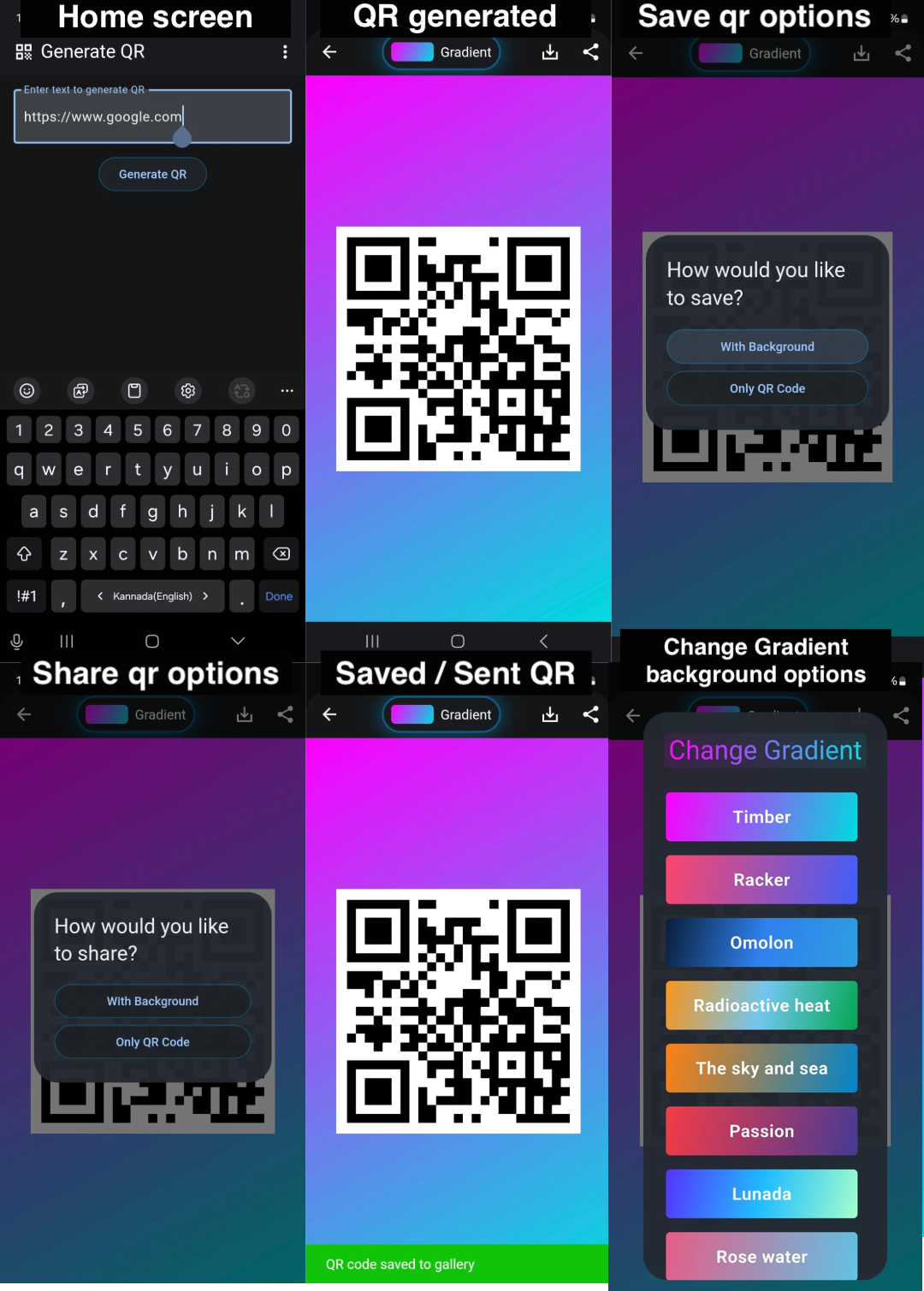 Generate QR Code