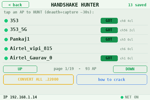 Handshake Hunter