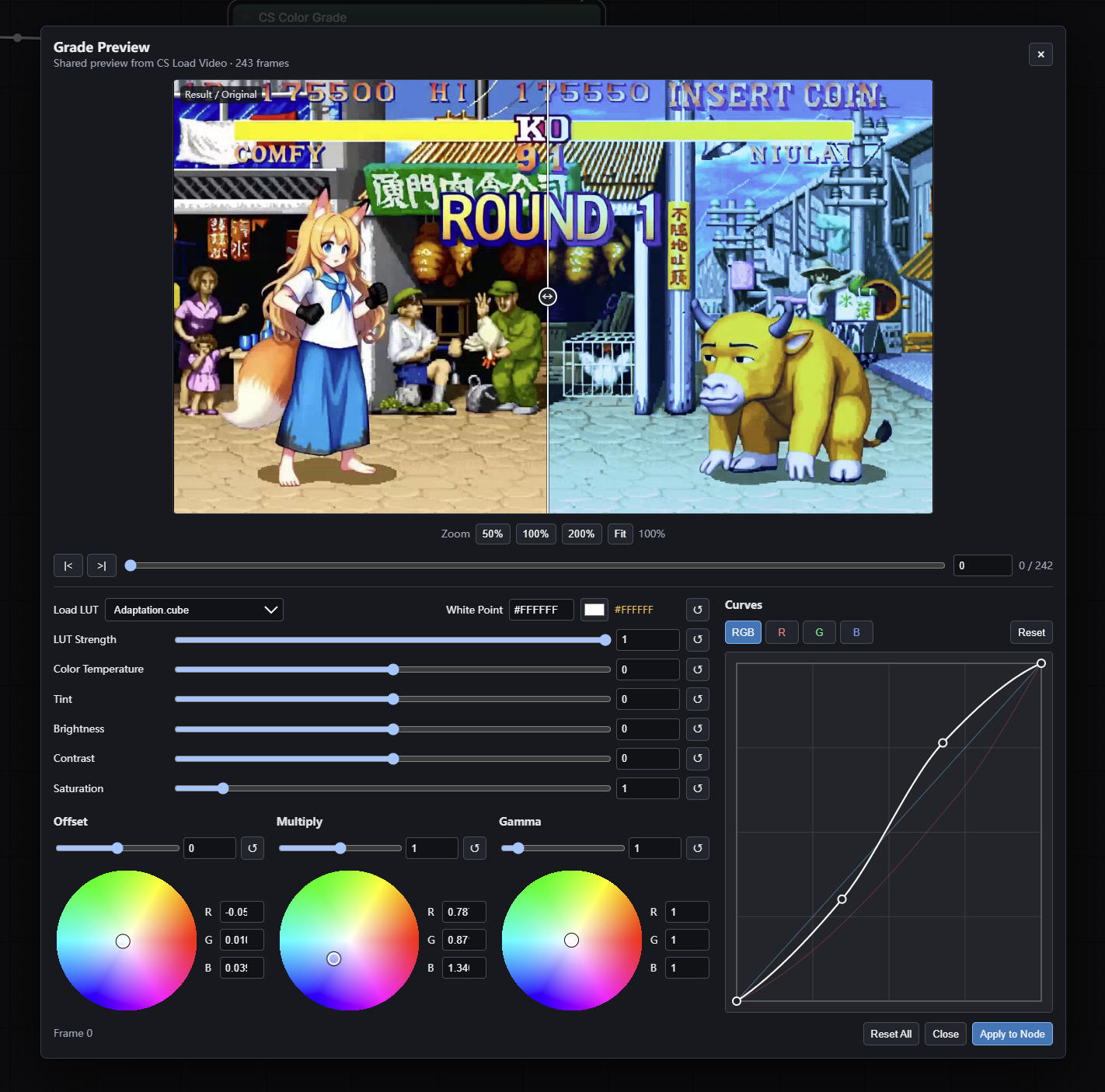 CS Color Grade Preview