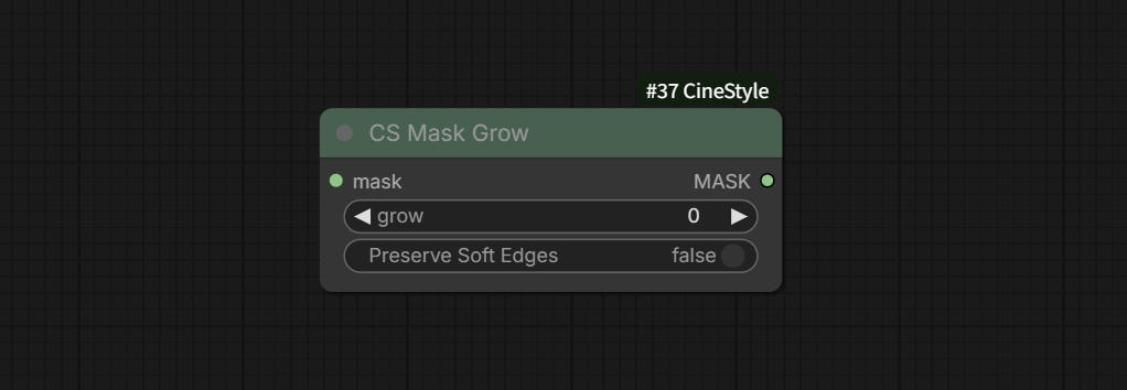 CS Mask Grow 节点