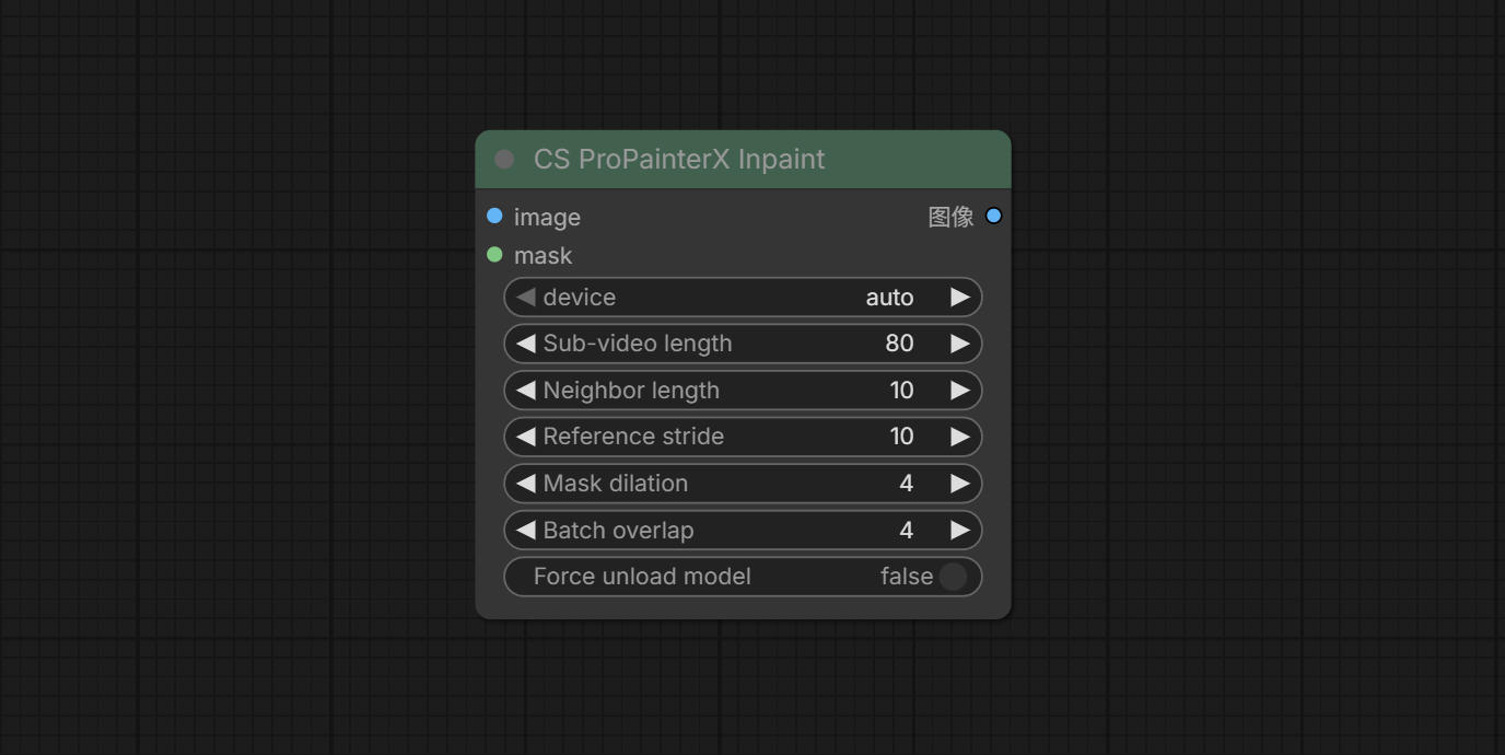 CS ProPainterX Inpaint 节点