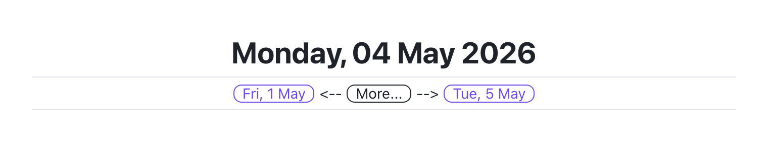 Header with no folder title