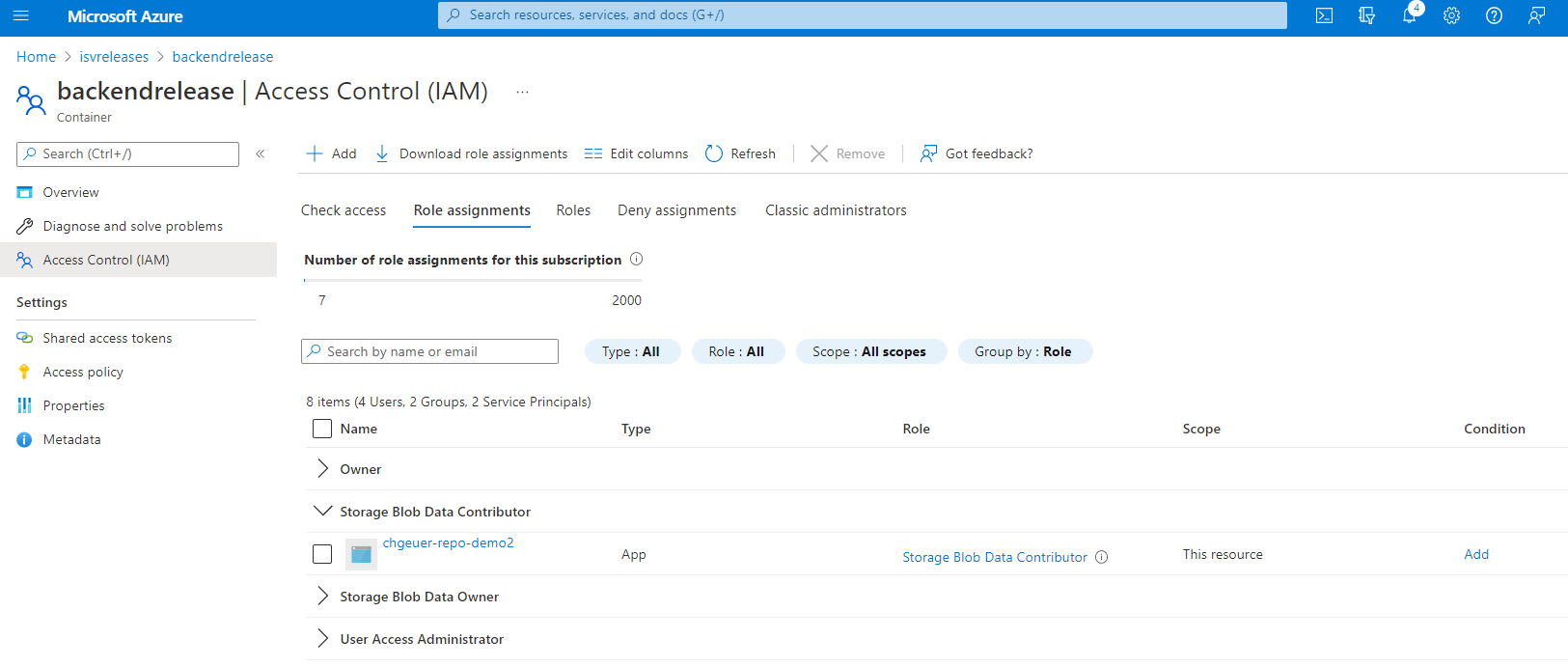 sceenshot-storage-account-role-assignments