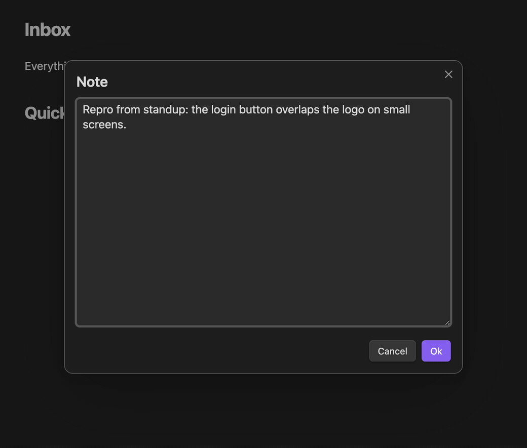 Pasting an image into a QuickAdd prompt