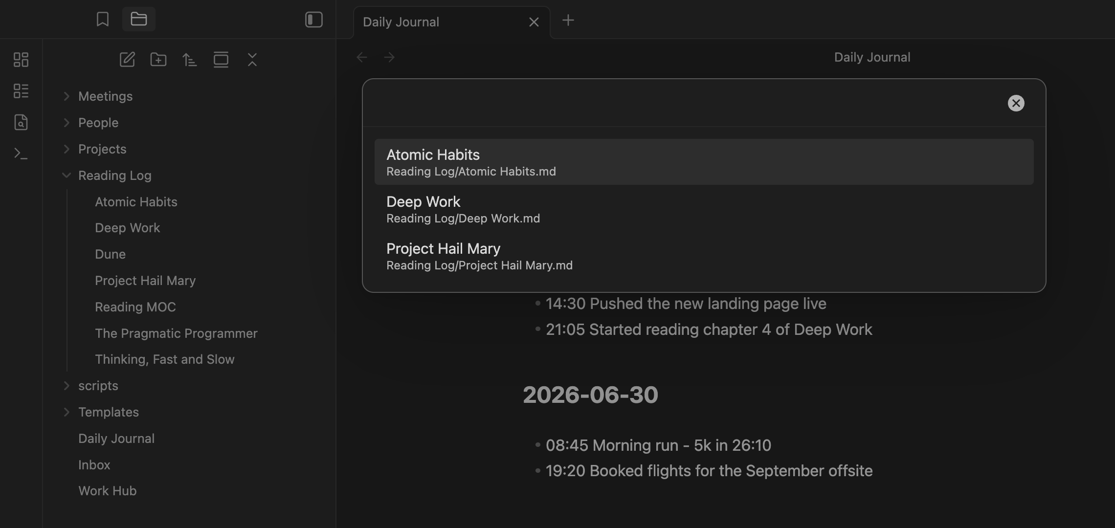 Property-filtered capture picker