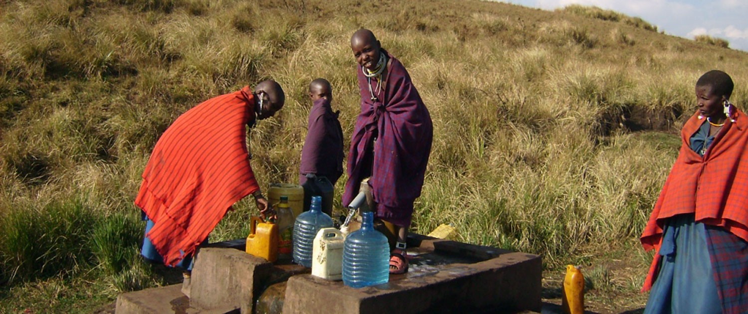 Well Maasai Tanzania