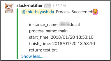 Slack succeeded