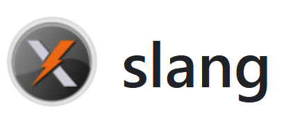 MikePopoloski slang logo