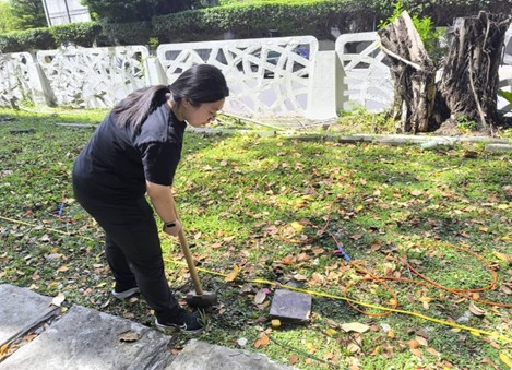 野外實驗敲擊震源