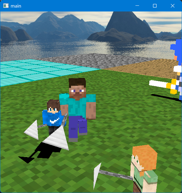 GitHub - chimaoshu/simple-minecraft-scene: simple minecraft scene