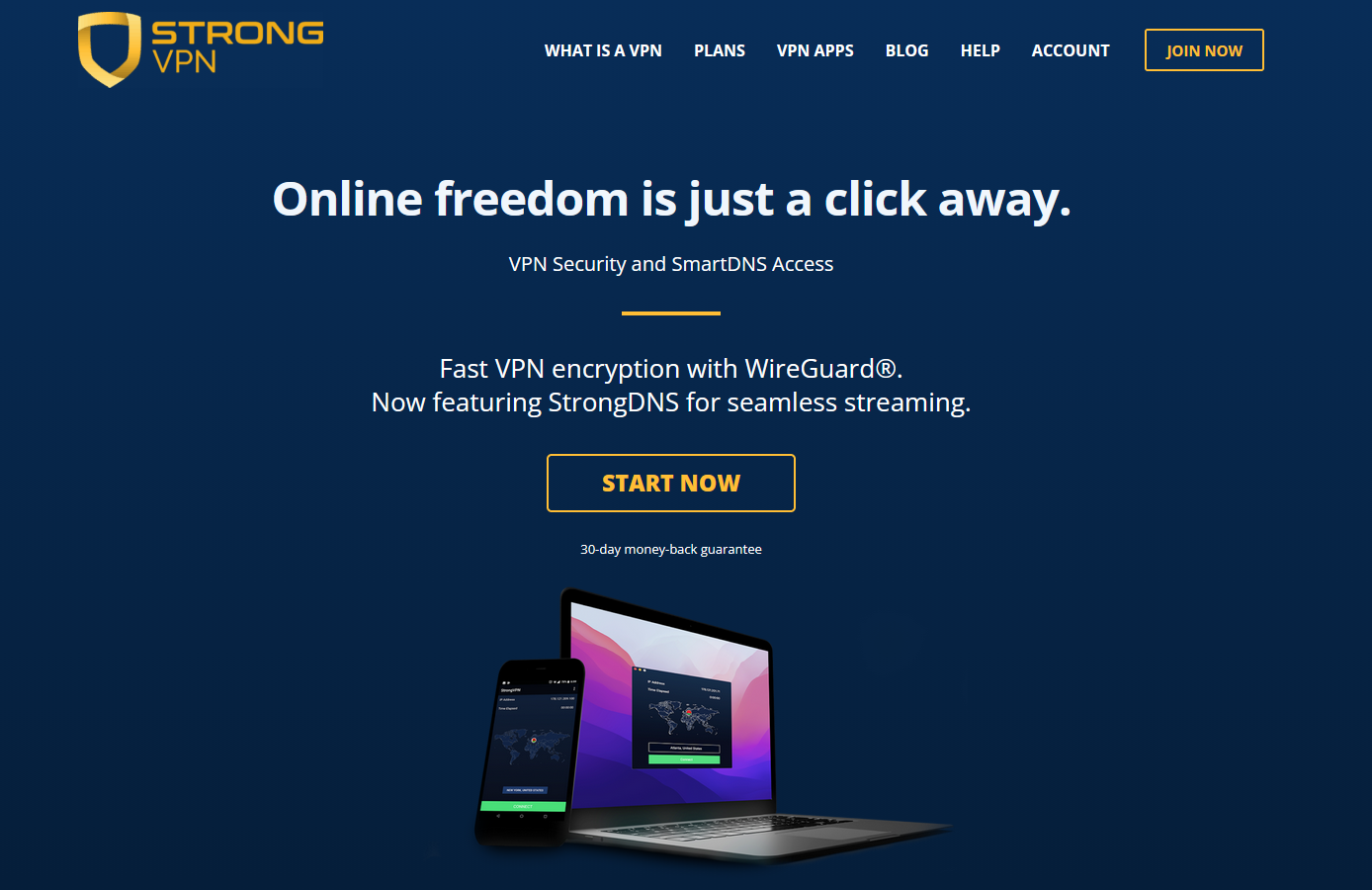 中国VPN推荐 - 中国大陆最好用的VPN排行:StrongVPN