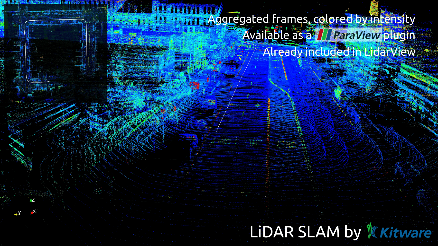 SLAM in LidarView