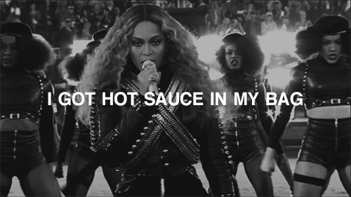 I got hot sauce in my bag