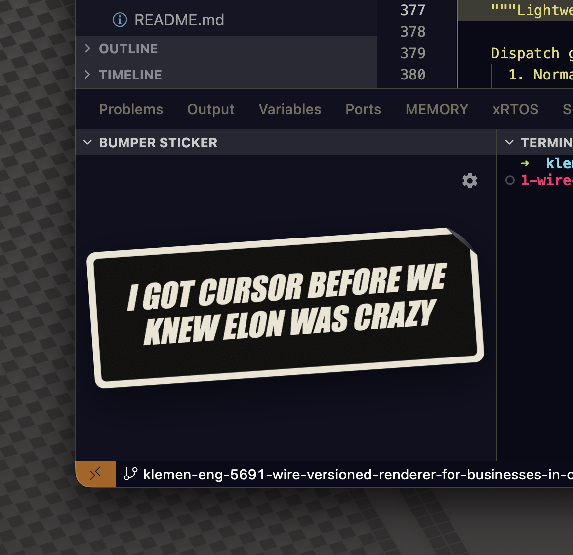 Bumper Sticker default view