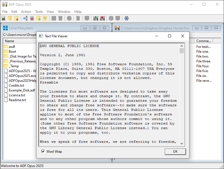 ADF Opus 2025 Screenshot 5