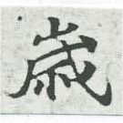 歲の位置