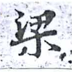 梁の位置