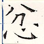 忿の位置