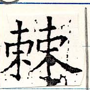 Đã định vị 棘