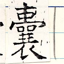 囊の位置