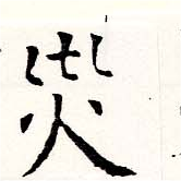 災の位置
