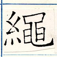 繩の位置