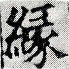緣の位置