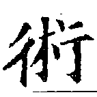術の位置