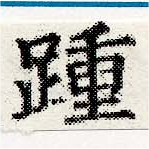 Đã định vị 踵