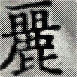 麗の位置