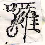 囉の位置