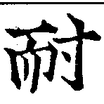 耐の位置
