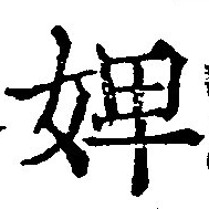 Đã định vị 婢