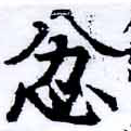 忿の位置