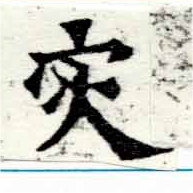 災の位置