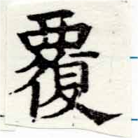覆の位置