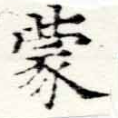 蒙の位置