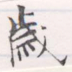 歲の位置