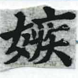嫉の位置