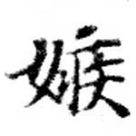 嫉の位置