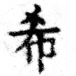 希の位置