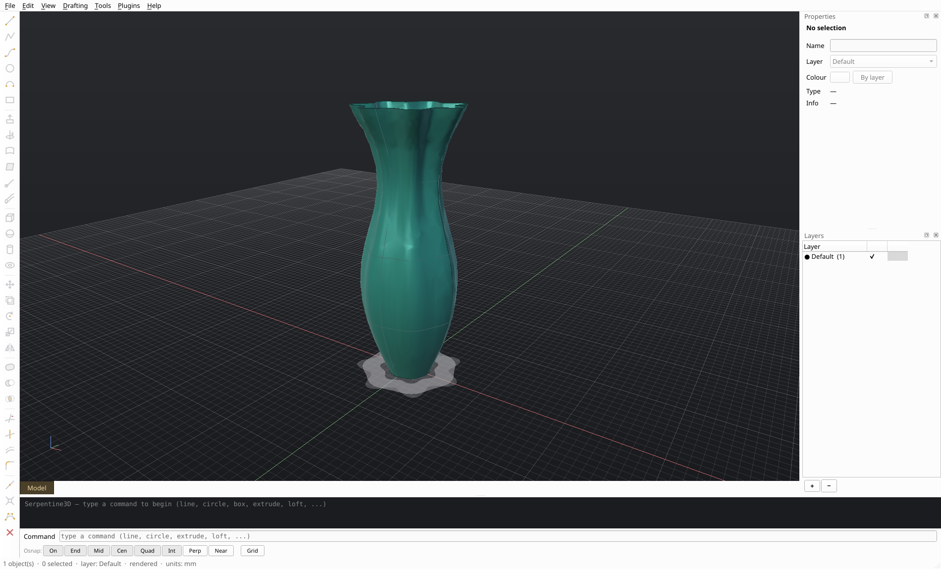 Serpentine3D screenshot