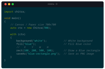 Code highlight in Terminal Window