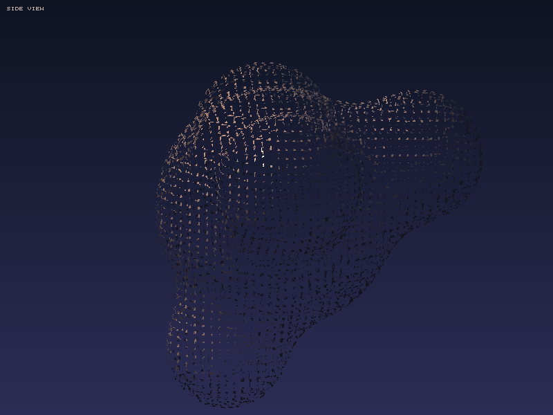 Marching Cubes 侧视图