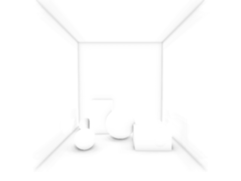 SSAO Map - 灰度遮蔽图