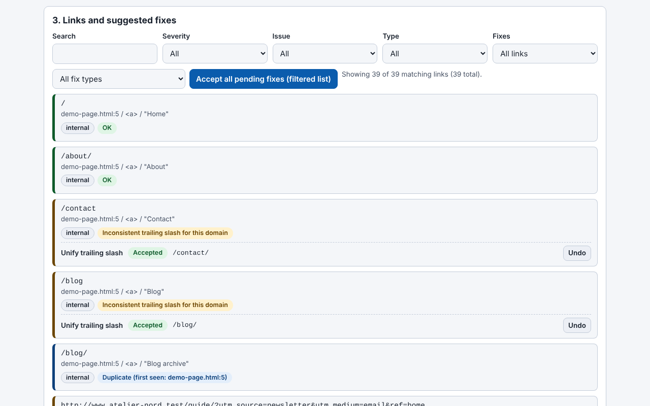 Trade-Free Link Guardian — aplicația web